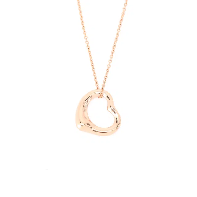 TIFFANY CO. Elsa Peretti Open Heart 18k