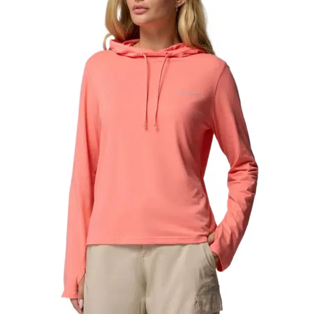 Columbia Sun Trek Omni-Shade Omni-Wick Polyester Cotton Lycra Elastane