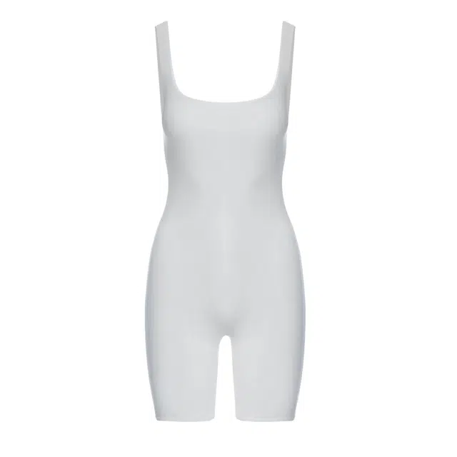 NAKED WARDROBE Scooped Tank Romper NW