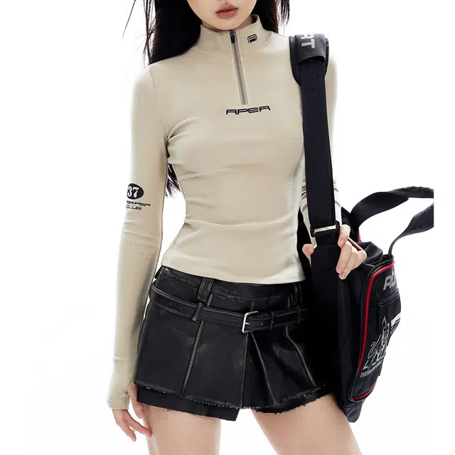 APEA Slim Fit Long Sleeve T-Shirt