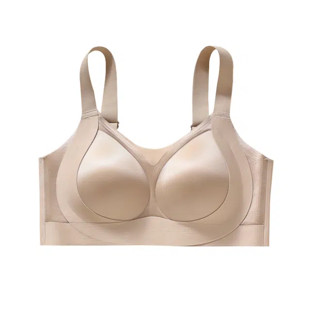 戴维诗 无痕内衣女大胸提拉美背全罩杯防下垂收副乳聚拢薄款文胸 女款