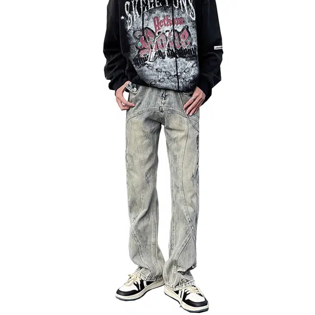 RAMPAGE Straight Leg Jeans Blue