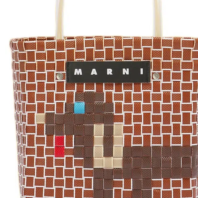 MARNI MARKET ANIMAL Tote