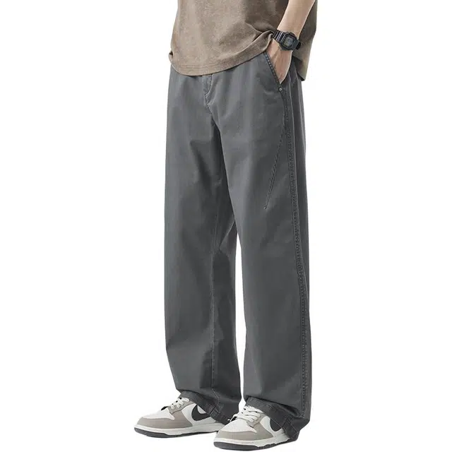 童先森 美式潮流日系长裤休闲裤 男女同款