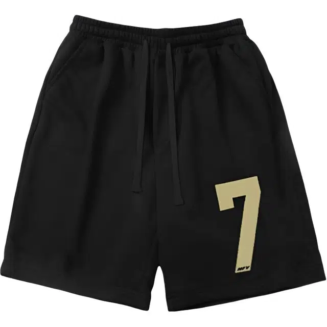 大格子与黑猫 美式印花高街潮牌裤男夏季宽松休闲潮流青少年运动五分裤阔腿裤短裤 男款