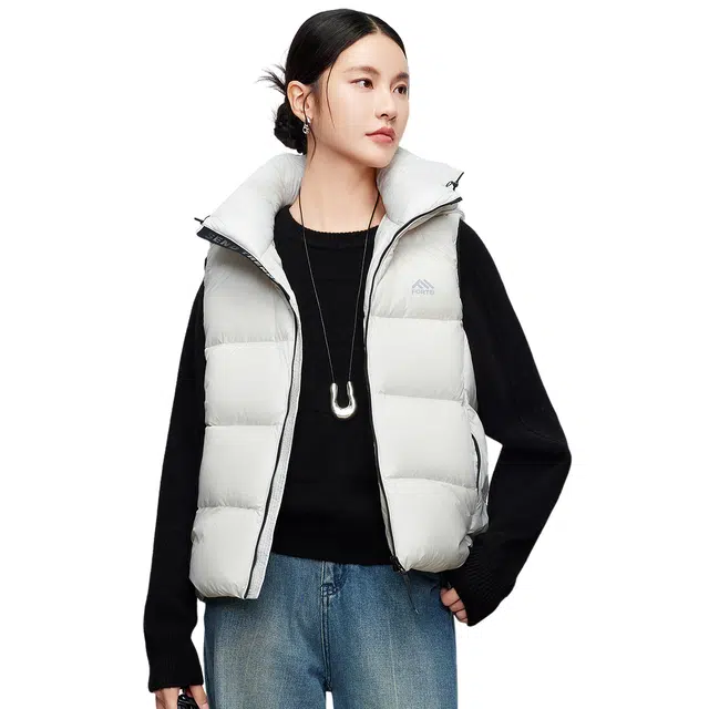 富铤 立领简约百搭马甲 女款