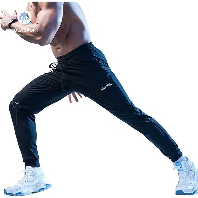 墨立方 四季通用 夏季薄款冰丝面料，大长腿版型设计休闲裤 男款