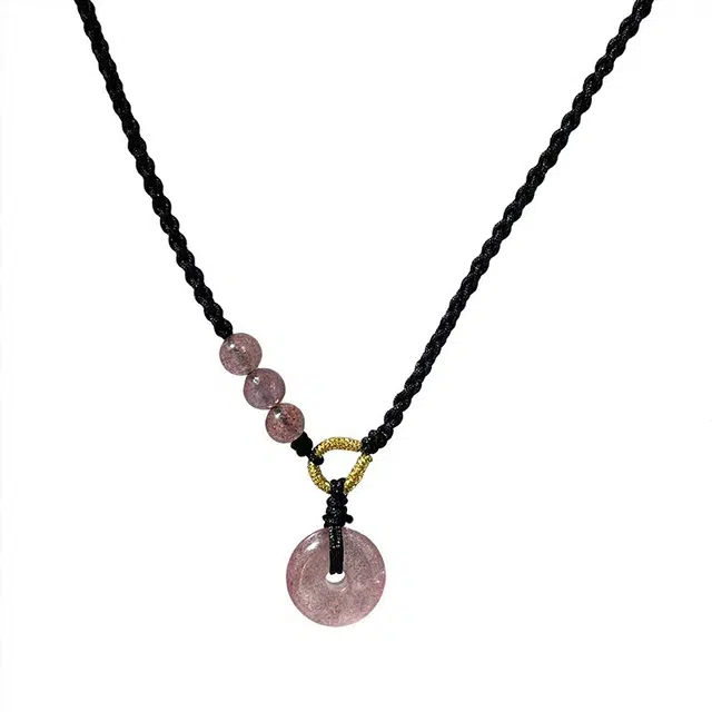 前方大荒野 甜美优雅新中式 潮流时髦独特国风 时尚小众设计 菩提根 项链 女款