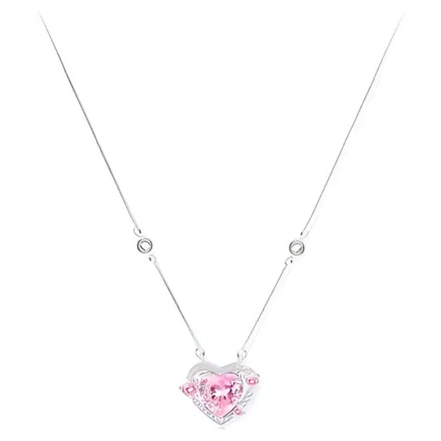 前方大荒野 之心之心 小众轻奢浪漫高级感设计 守护告白 锆石 项链手链饰品 女款