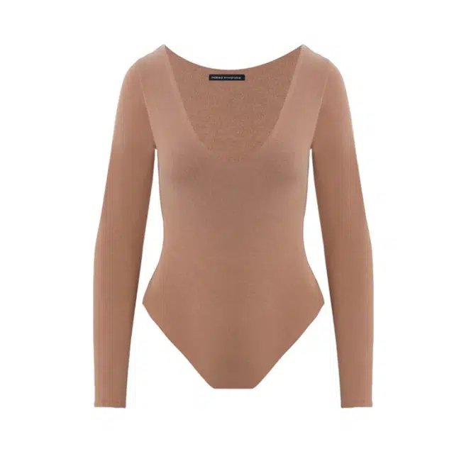 NAKED WARDROBE Round Neck Bodysui