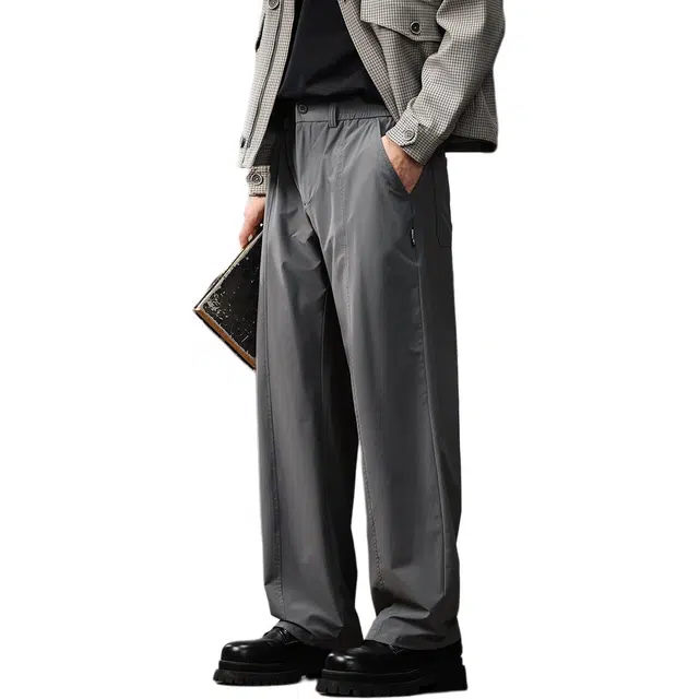 格蓝鹿 潮牌宽松日常通勤休闲裤 男女同款