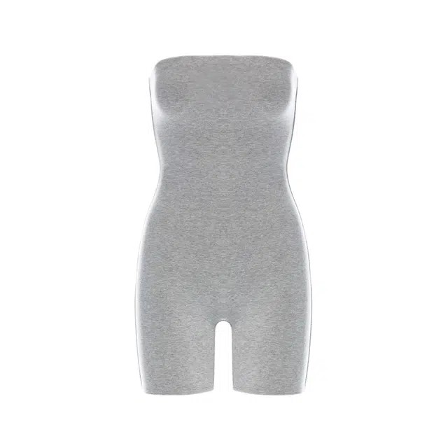 NAKED WARDROBE Tube Romper NW