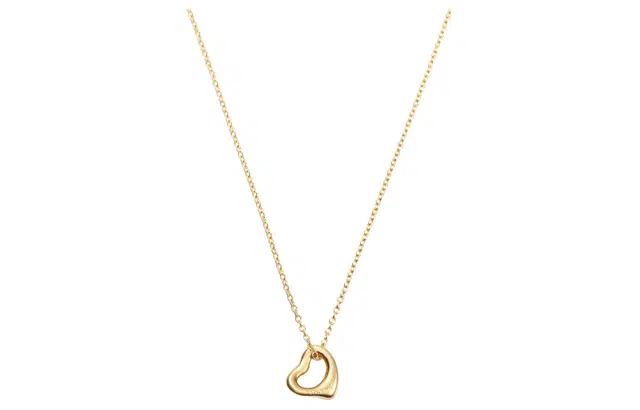 TIFFANY CO. Elsa Peretti Open Heart 18K