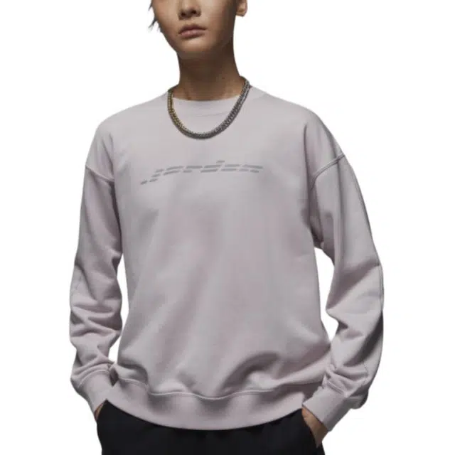 Jordan Brooklyn Fleece White Gold Purple