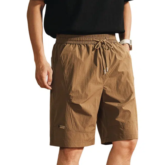 格蓝鹿 户外小香风运动薄款透气百搭神器五分裤子美式复古痞帅速干休闲短裤 男女同款