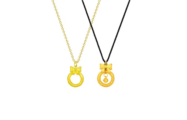 大唐国鼎 平安扣 甜美可爱气质简约 小众设计高级感 在逃公主新中式轻奢时尚精致 合金 项链 女款