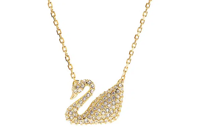 Swarovski Swan Necklace