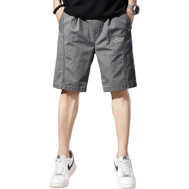 贵色 经典薄款潮流宽松休闲日常百搭五分工装短裤 男女同款