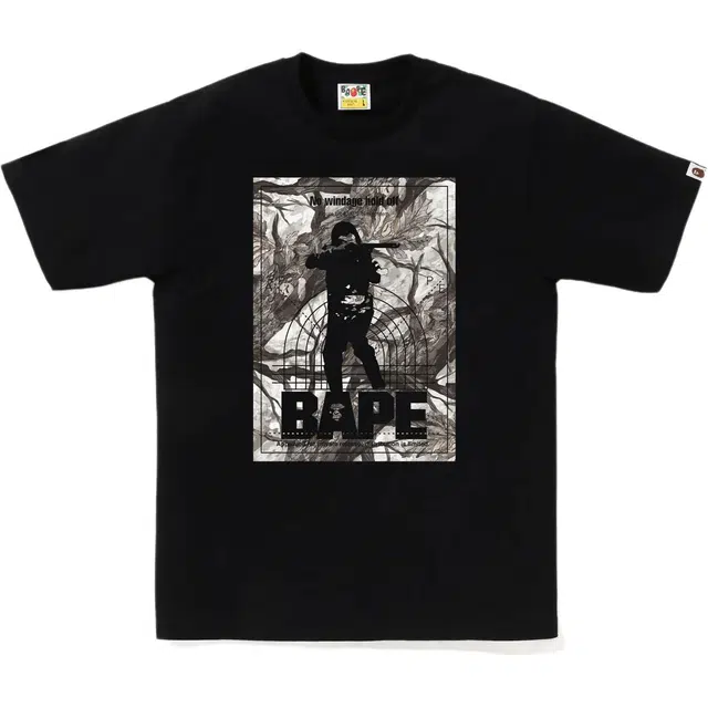A BATHING APE TREE EDGE CAMO FW25 TREE EDGE CAMO T