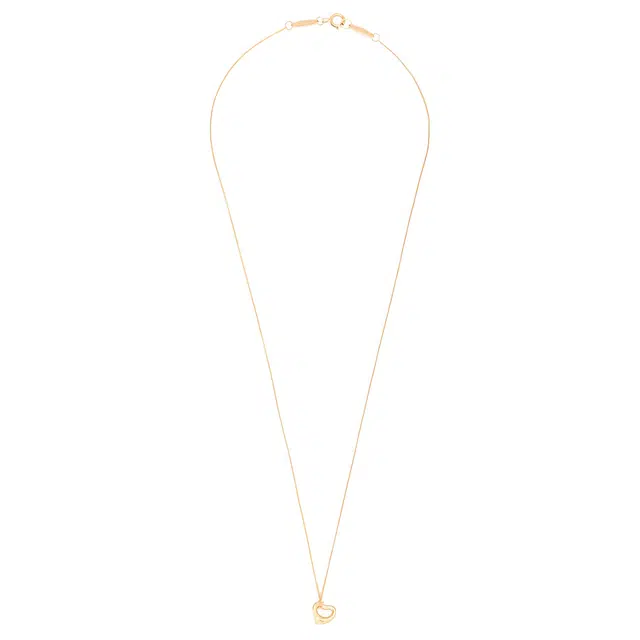 TIFFANY CO. Elsa Peretti Open Heart 18K