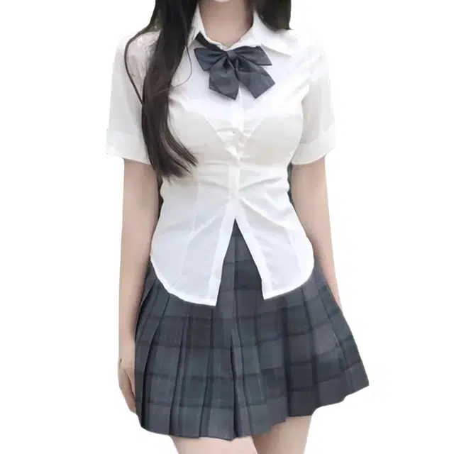 苏九儿 日系甜美学院风时尚通勤穿搭制服 女款