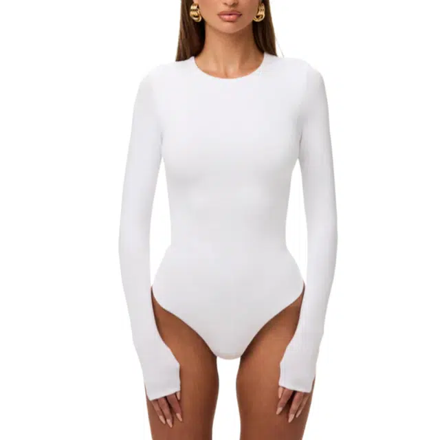NAKED WARDROBE Crewneck Bodysui Smooth