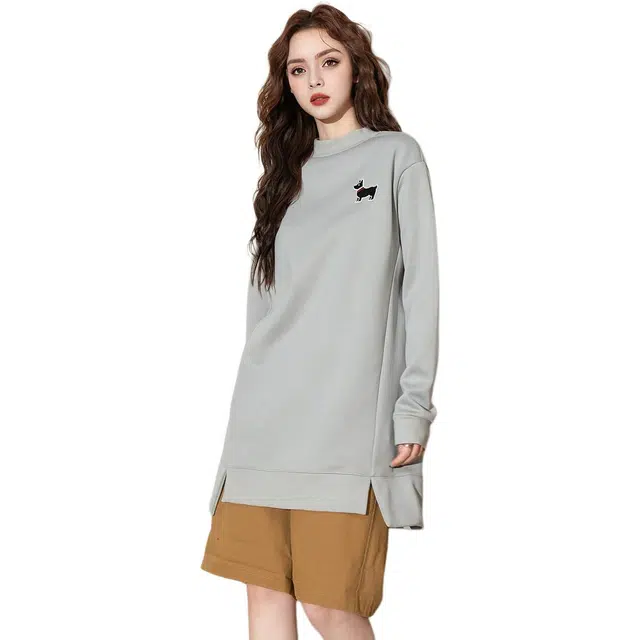 法文箱子 休闲简约舒适卫衣 女款