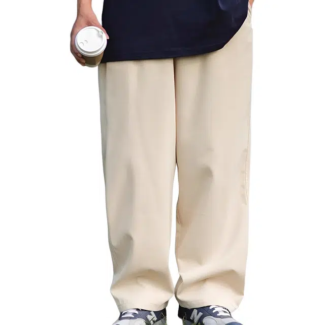 沐诚阳译 日系基础直筒舒适休闲裤 男款