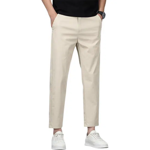 炳盛 冰丝潮流商务百搭舒适休闲裤 男女同款