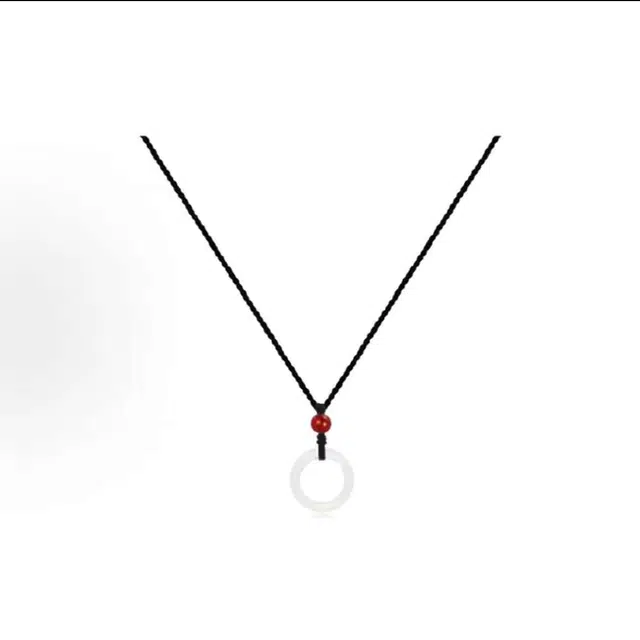 镯钰瑭 【吸金平安喜乐】跑环吊坠 新中式纳福禅意喜乐 高级设计如意禅运 好运 菩提根 项链 男女同款情侣款