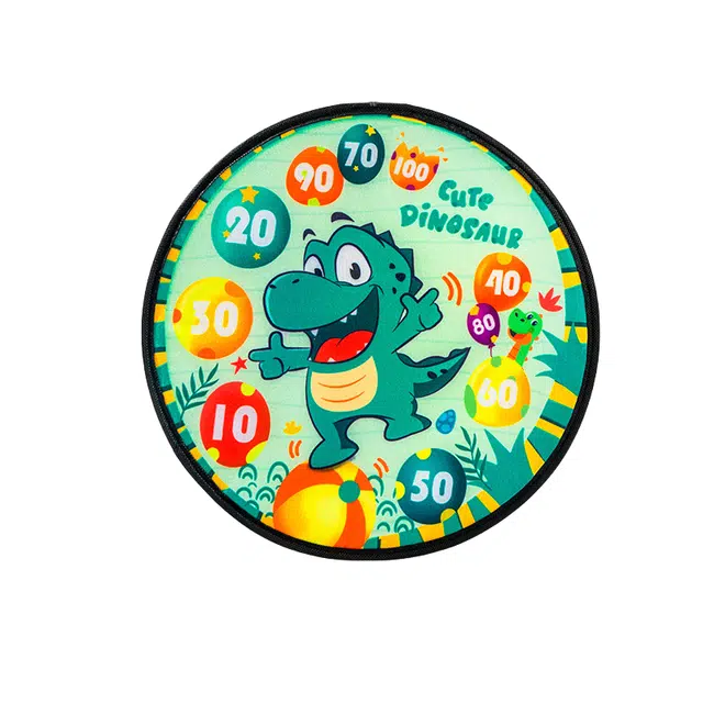 图米鱼 飞镖盘标靶批发粘粑球家用飞标室内绒布粘粘球魔法黏黏球 早教益智玩具