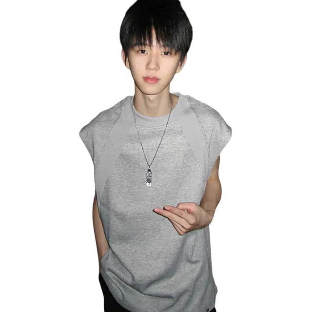 单爵 舒适潮流百搭无袖背心 男女同款