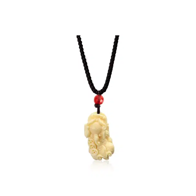 镯钰瑭 八方来财貔貅招财转运珠诸事顺利新中式国风礼盒好运 随机手工编绳  菩提 象牙果 项链 男女同款情侣款