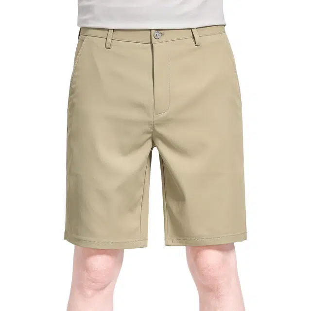 红豆 轻薄凉爽透气夏季宽松五分商务通勤百搭中裤休闲短裤 男款