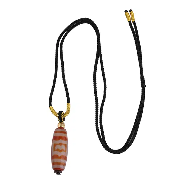 布达拉宫 红肉大鹏鸟天珠藏式民族风饰品颈饰 玛瑙 项链 男女同款情侣款