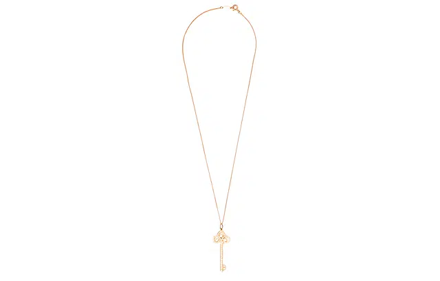 TIFFANY CO. Keys Fleur de Lis 18K