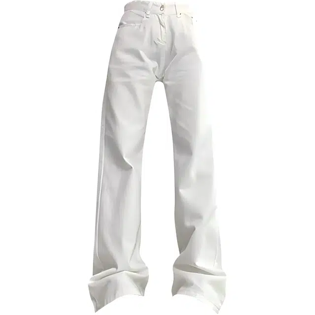 华夏儿女 美式高街复古风垂感百搭显高显瘦各类长裤时尚阔腿与经典牛仔裤 男女同款