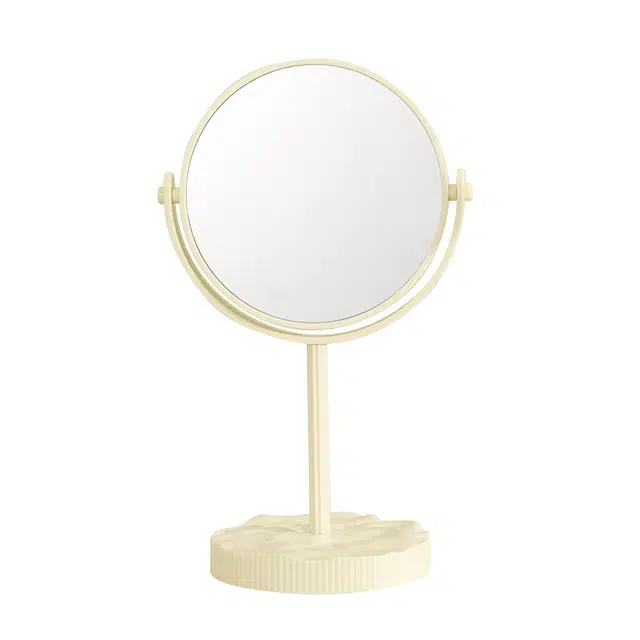 艾情草之恋 简约桌面化妆镜 宿舍便携纯色圆形镜子