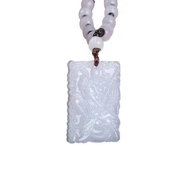 前方大荒野 国风潮流时尚设计时髦新中式#好运 菩提根 项链 男女同款情侣款