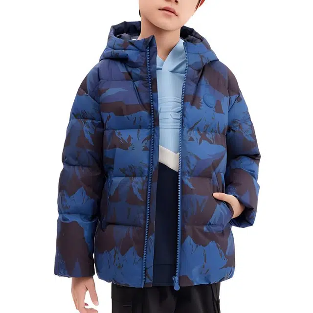 波司登羽绒服 舒适亲肤连帽拉链 中小童