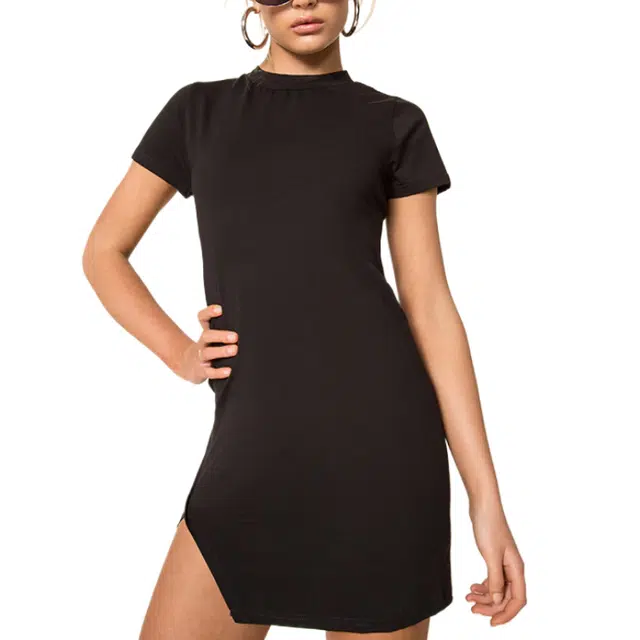 SUPERDOWN Destiny Slit Dress