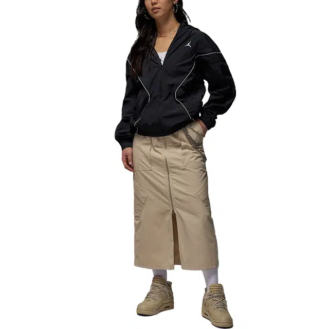 Jordan Lightweight UV Protection Hoodie Jacket Black White