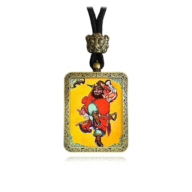 【财如潮水滚滚来】 玉临门 诸事顺利 好事花生 单科好运 钟馗 事业爆棚唐卡复古民族风手工绳#好运 合金 项链 男女同款情侣款