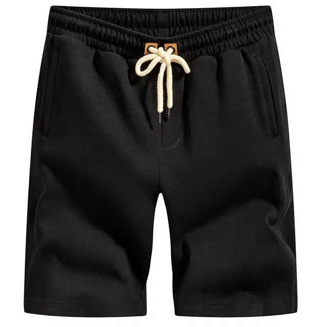 卡丹狄诺 夏季柔软亲肤吸湿排汗罗纹休闲短裤 男款