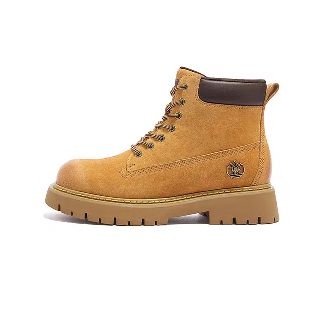 CAMEL Mountain Suede Lightweight Yellow Boots