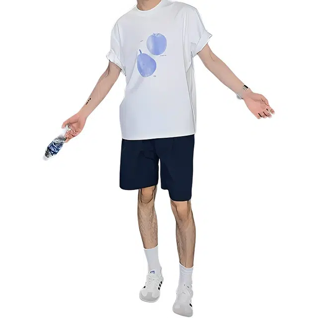 单爵 通勤潮流设计感基础款休闲短裤 男女同款