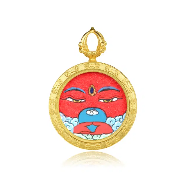 一世倾 时来运转招财纳福国潮新中式国风复古文艺优雅高级感小众设计精致时尚百搭轻奢风好运 合金 项链 男女同款情侣款
