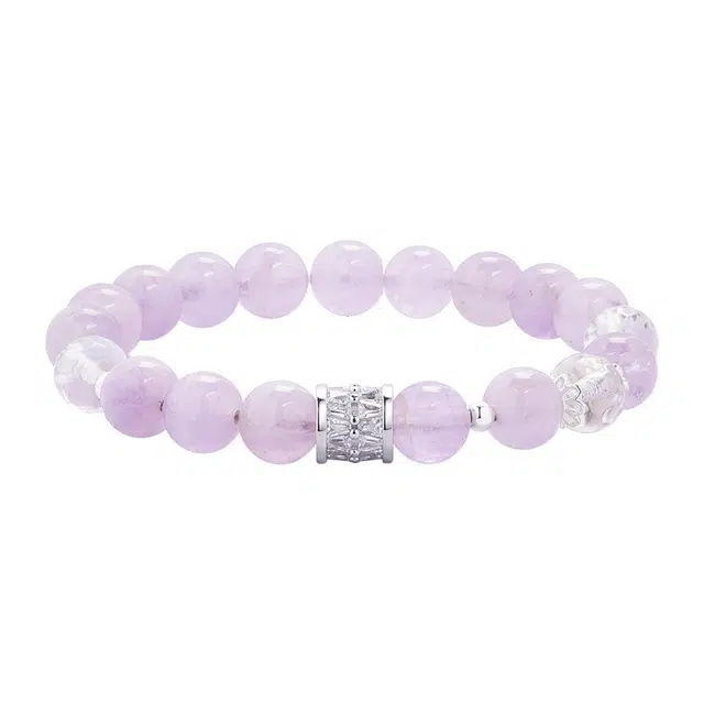 宣华意 新中式轻奢百搭高级设计气质#好运 紫水晶 手串 女款