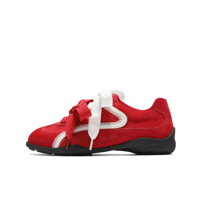 BELLE Pig Split Leather Low Casual Shoes