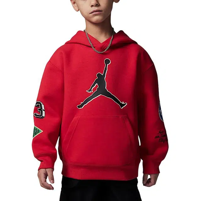 Jordan Air23 Court of Legends Flight Hoodie Red Kids